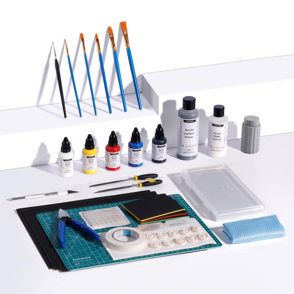 anycubic-kit-de-peinture-pour-impression-3d-set-complet-finition-mod-le image 2