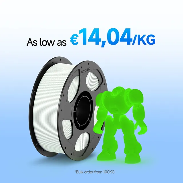 anycubic-pla-glow-filament-pla-phosphorescent-lot-10-100kg image 1