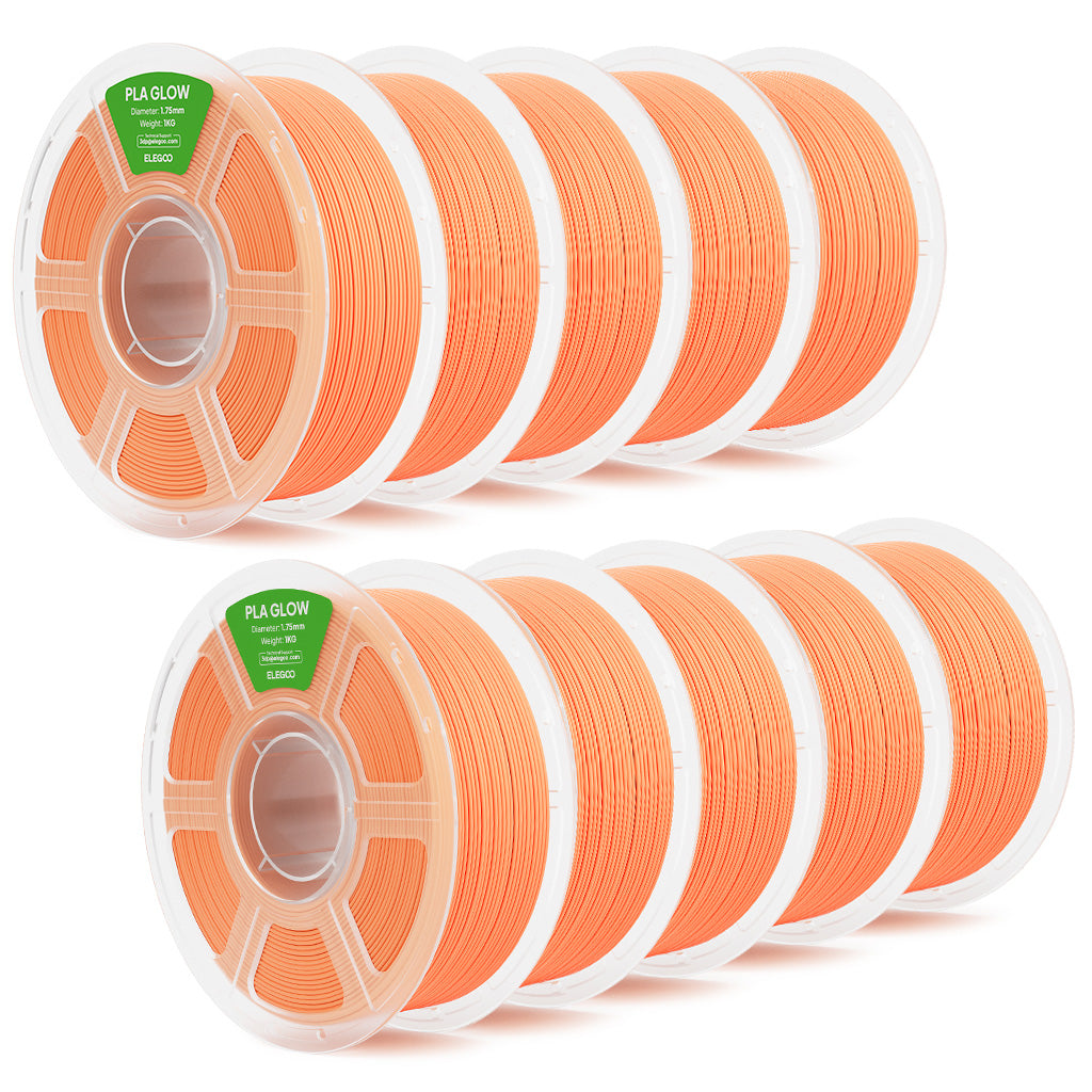 elegoo-pla-glow-10-kg-filament-phosphorescent image 3