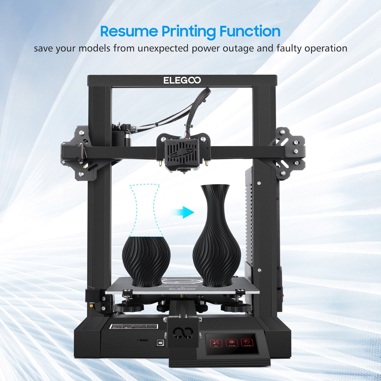 elegoo-neptune-2-imprimante-3d-fdm-pr-cision-0-1-mm-250-mm image 5