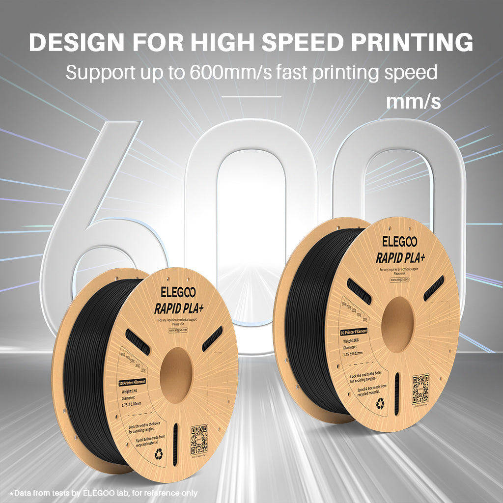 elegoo-rapid-pla-plus-10-kg-filament-pla-haute-vitesse-1-75-mm image 2