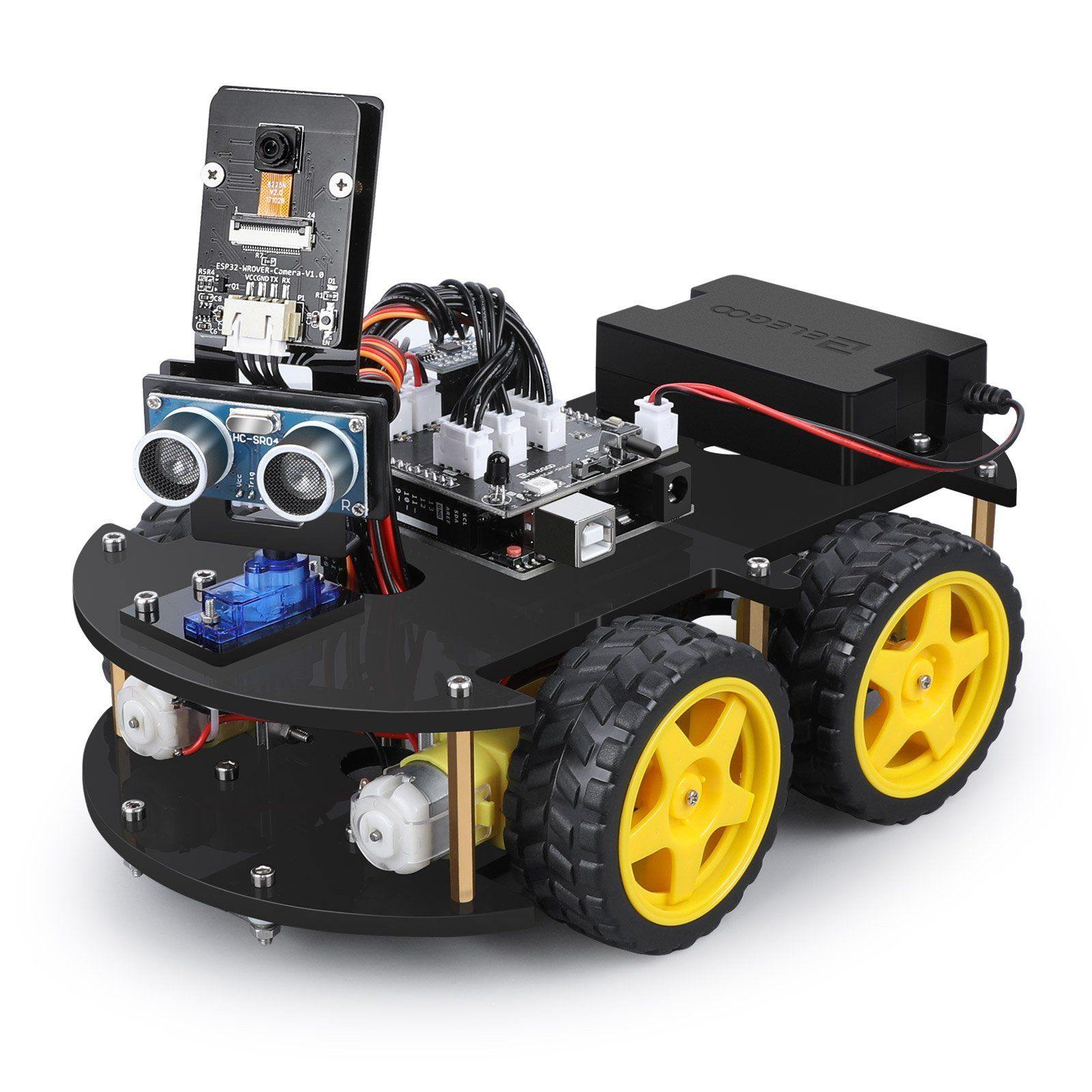 elegoo-smart-robot-car-kit-v4-0-avec-cam-ra-kit-robot-arduino-ducatif image 1