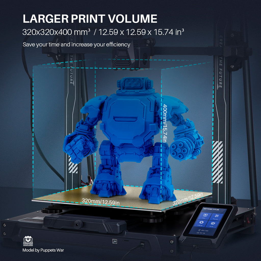 elegoo-neptune-3-plus-imprimante-3d-fdm-320x320x400-mm image 3
