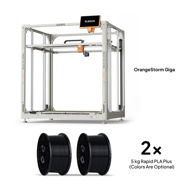 elegoo-orangestorm-giga-2x-5kg-rapid-pla-plus-imprimante-3d-fdm-grand-format-800 image 1