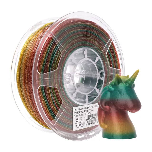 esun-pla-arc-en-ciel-scintillant-1-75mm-filament-1kg-multicolore-jaune-rouge-ver image 1