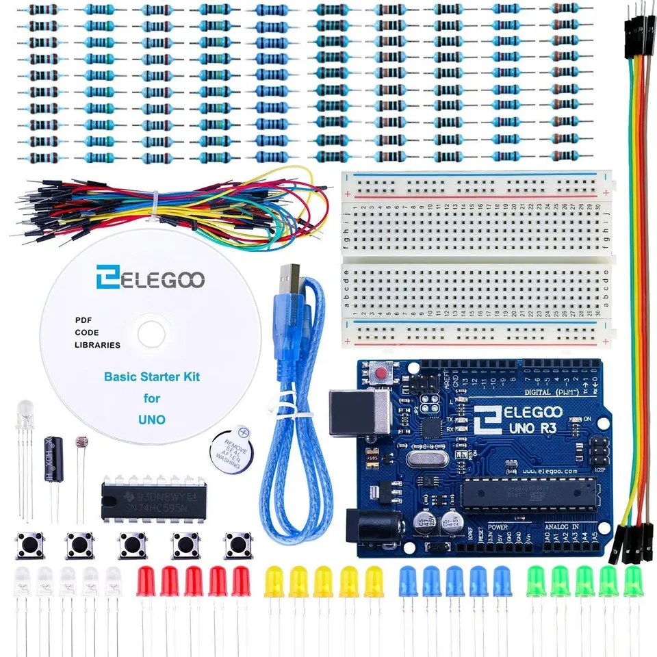 elegoo-uno-r3-kit-de-base-pour-arduino-kit-lectronique-d-butant image 1