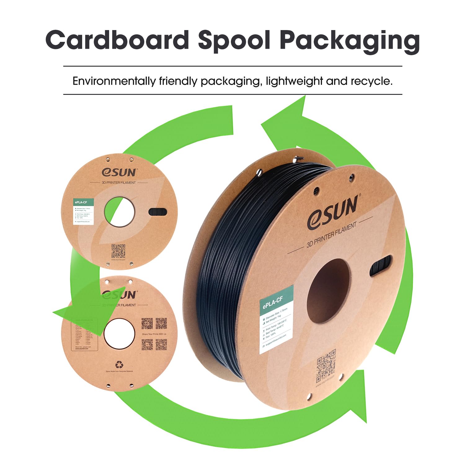 esun-epla-cf-filament-pla-fibre-de-carbone-1-75-mm-1-kg-noir image 8
