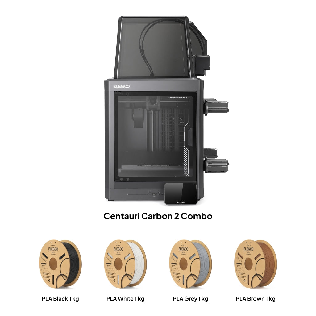 elegoo-centauri-carbon-2-combo-imprimante-3d-fdm-4-kg-pla-rfid-couleurs-de-base image 1