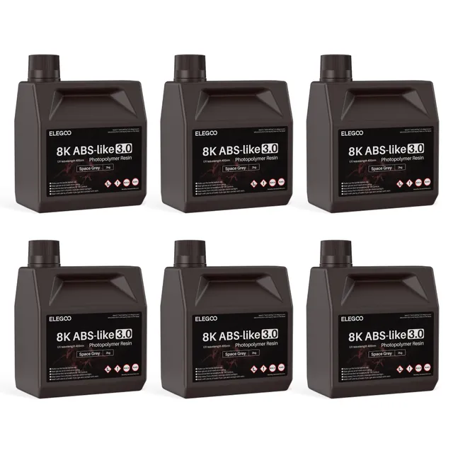 elegoo-resine-type-abs-8k-v3-0-pack-6-x-2-kg image 1