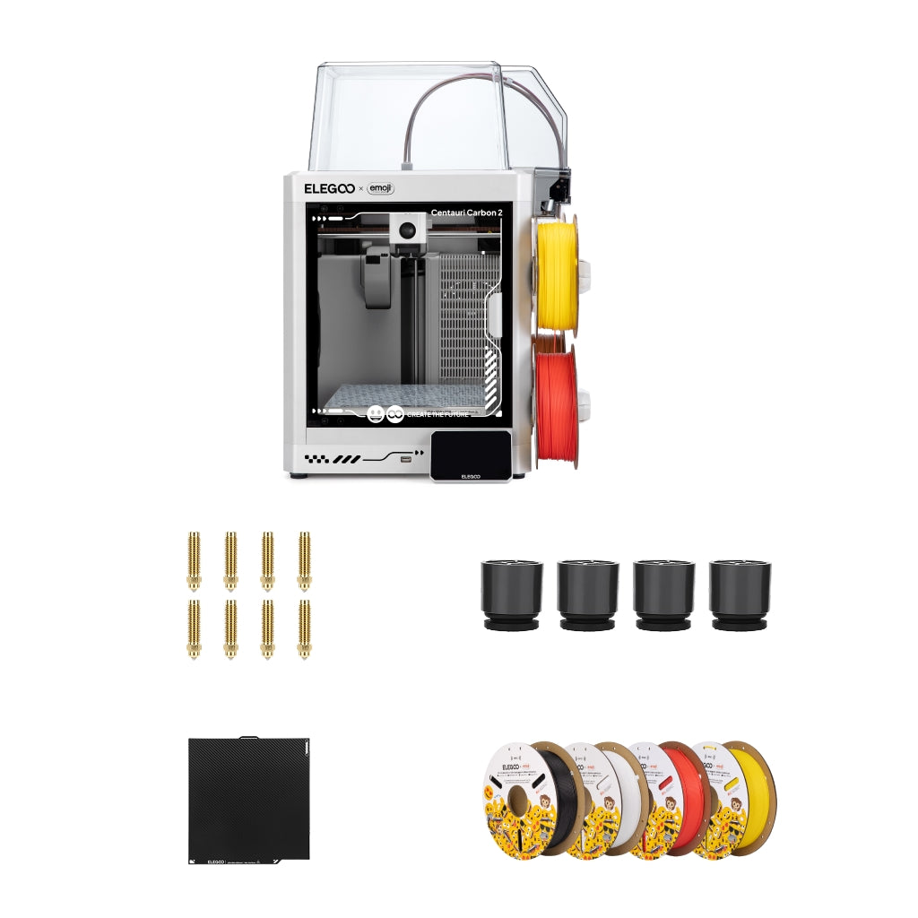 elegoo-x-emoji-centauri-carbon-2-combo-pack-impression-3d-multicolore image 2