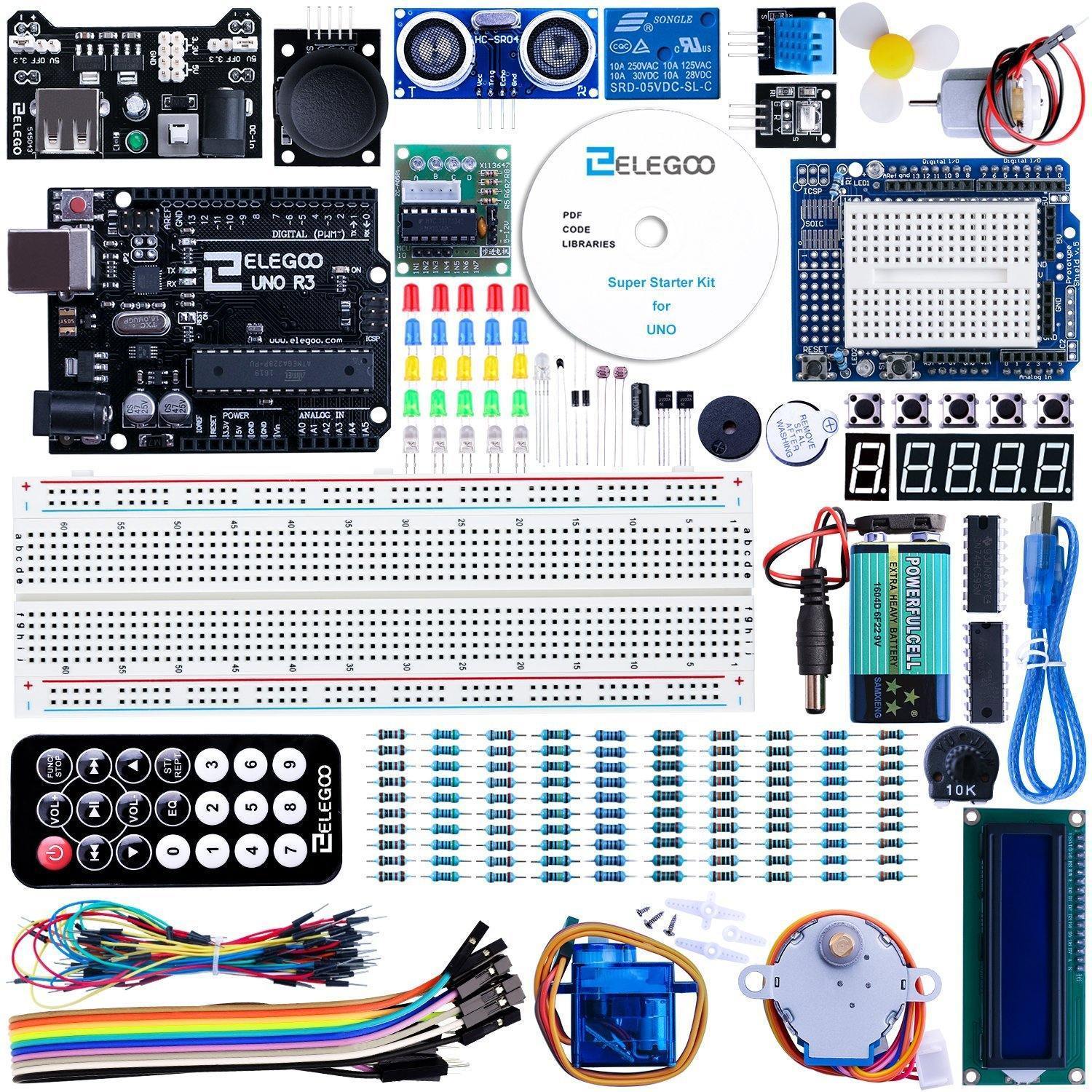elegoo-uno-r3-super-starter-kit-arduino-compatible image 1