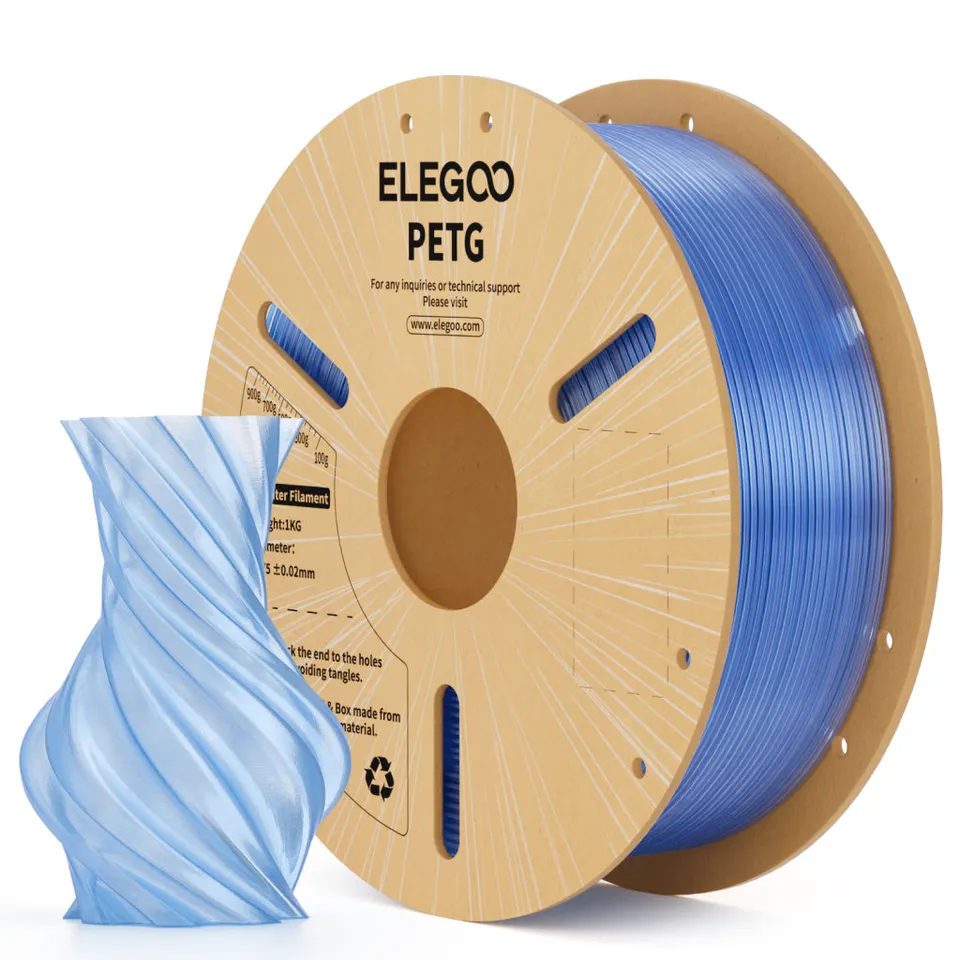 elegoo-petg-translucide-filament-pour-imprimante-3d-fdm image 1
