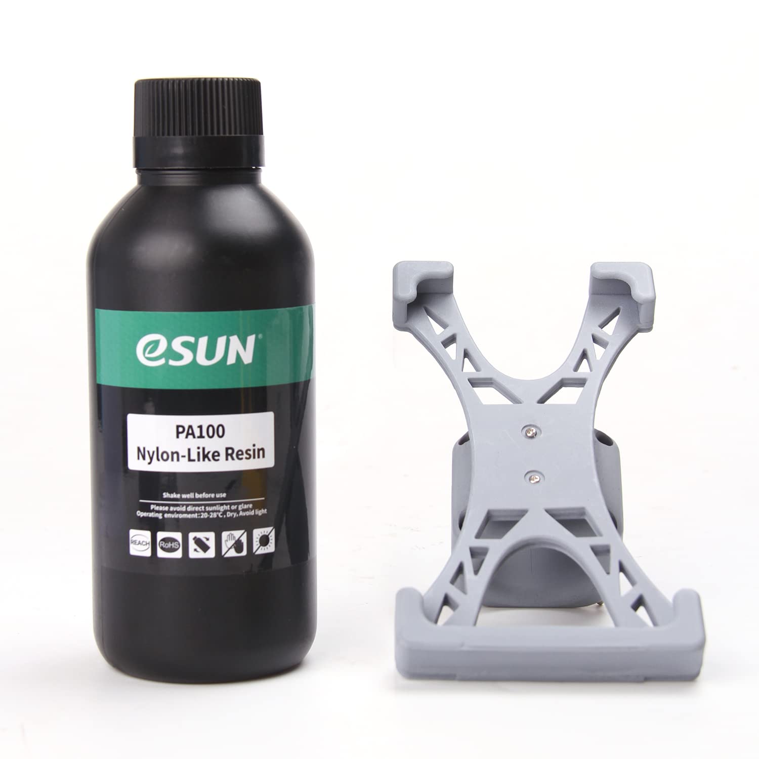esun-r-sine-nylon-like-pa100-500-g-gris-pour-imprimante-3d-lcd image 1