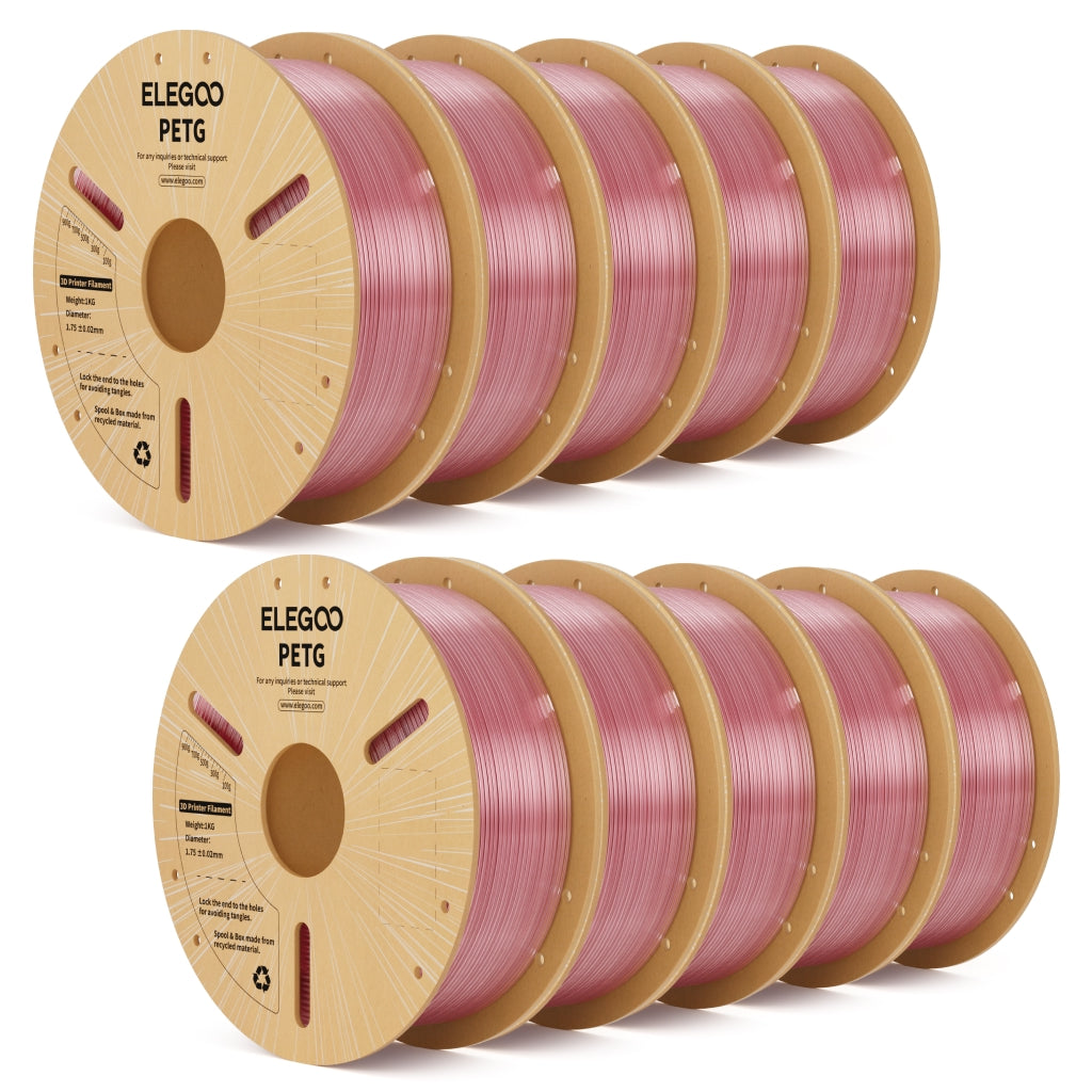 elegoo-petg-translucide-filament-10-kg-bobines-impression-3d-fdm image 2