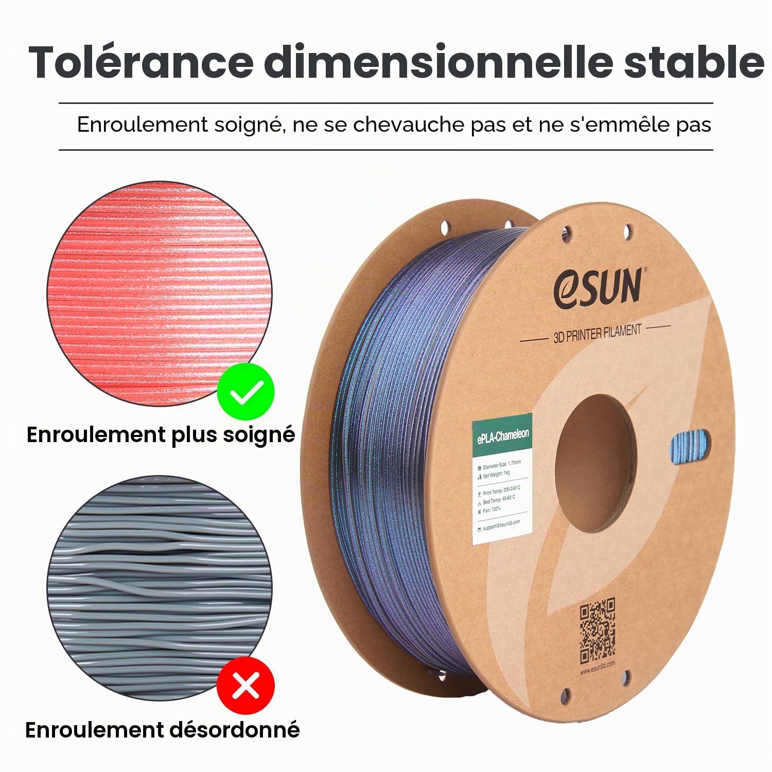 esun-epla-chameleon-1-75mm-1kg-rouge-framboise image 2